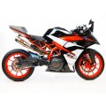 Competition Werkes High Mount GP Slip On Exhaust for the KTM RC 390 (2017+) Competition Werkes High Mount GP Slip On Exhaust for the KTM RC 390 (2017+)